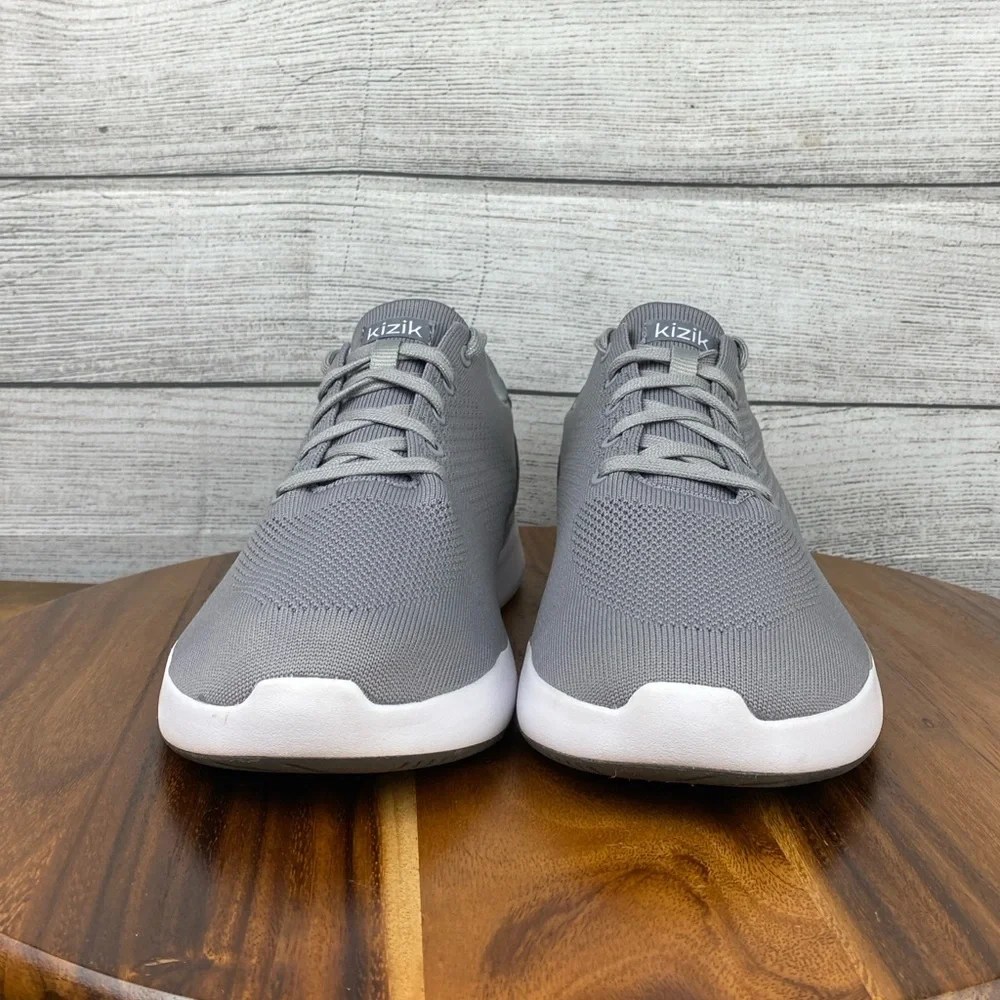 Kizik Women’s Lima Grey Hands Free Comfort Shoes Sneaker Size 10 Extra Wide